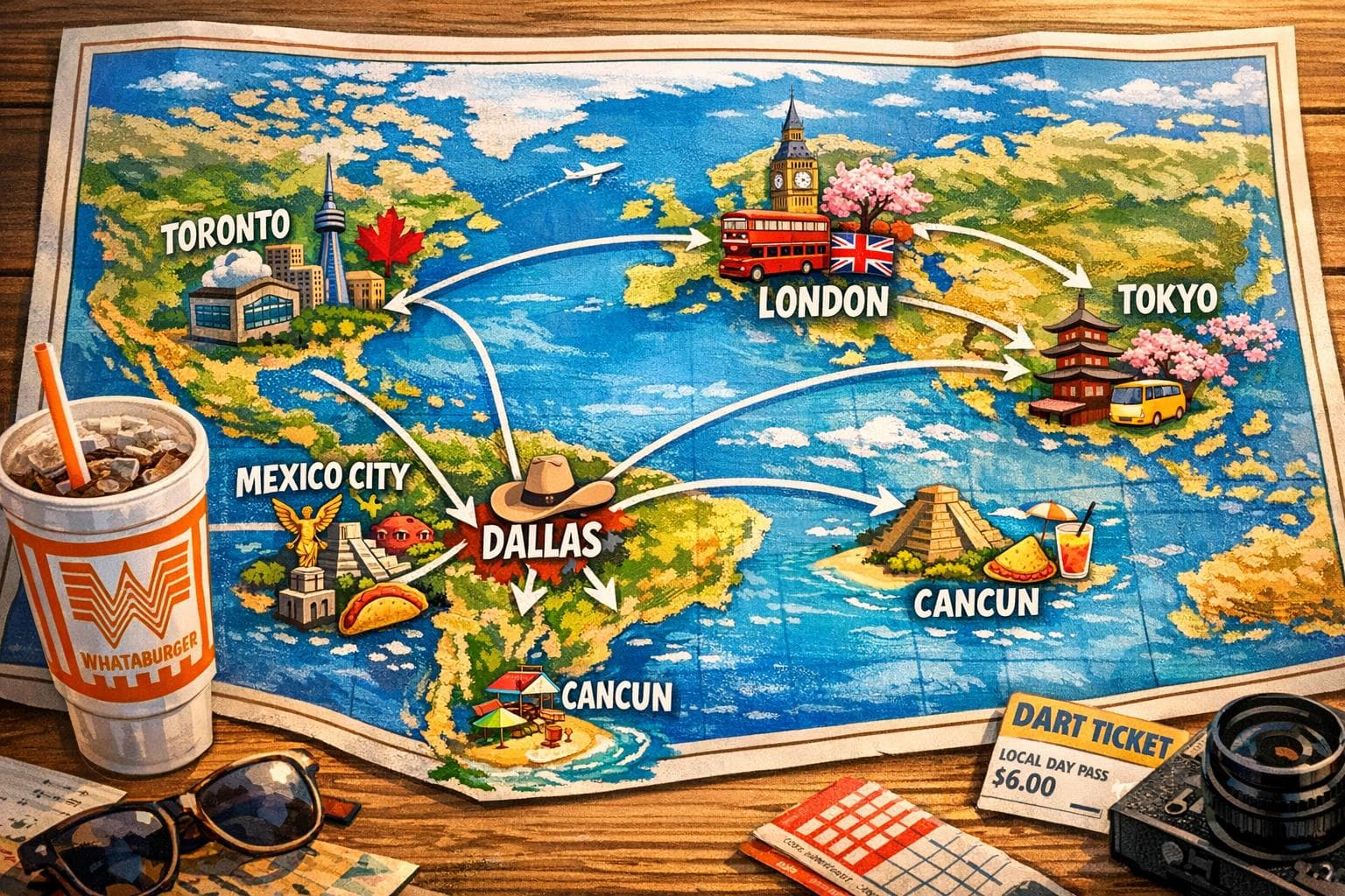 Best International Destinations from Dallas Airports — cover