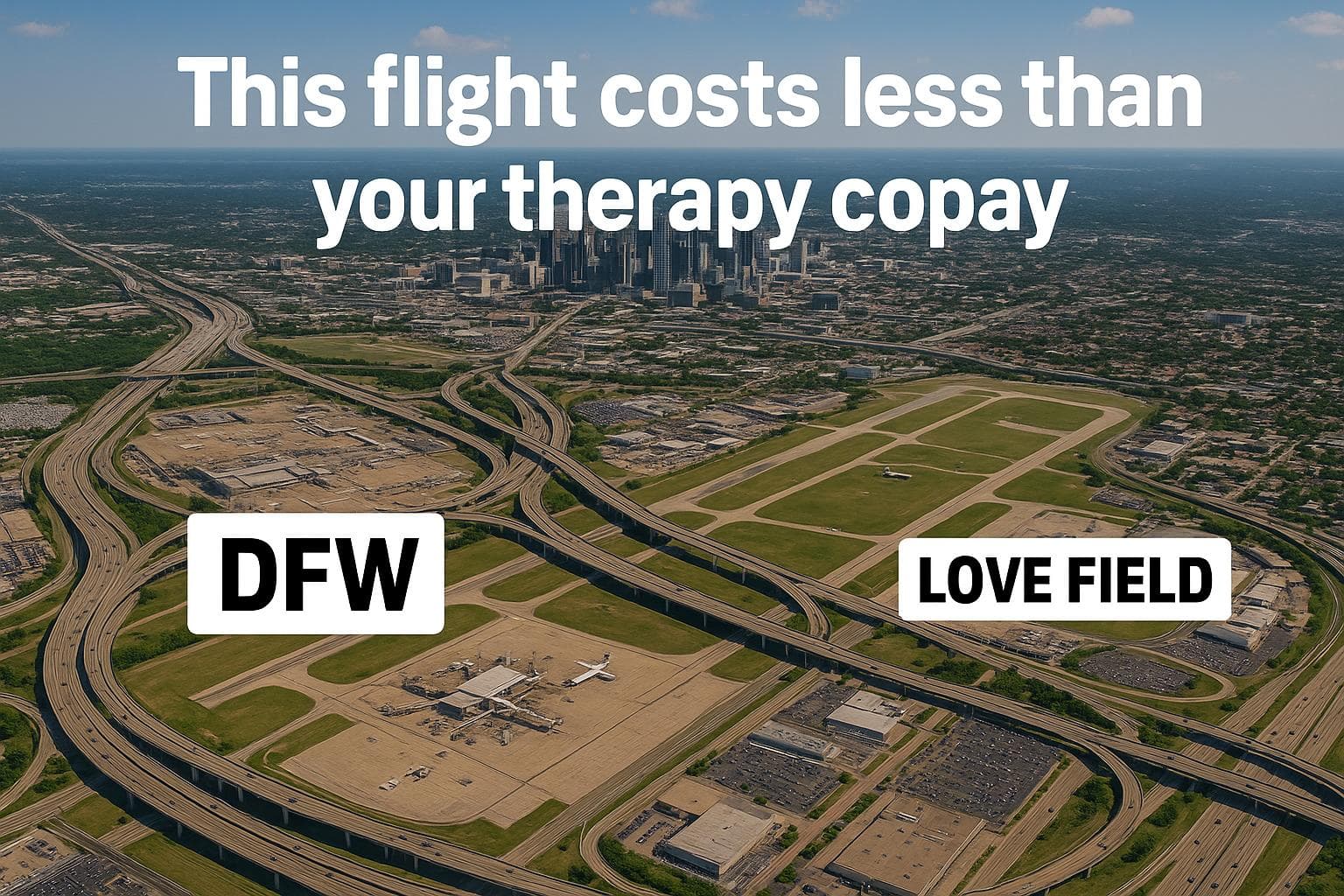 DFW vs Love Field: Which Has Cheaper Flights? — cover