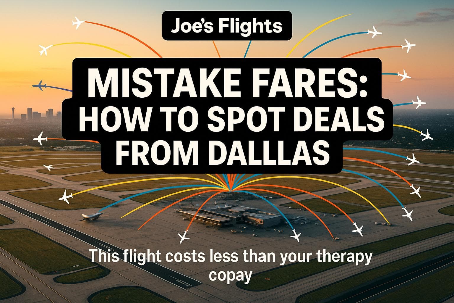 Mistake Fares: How to Spot Deals from Dallas — cover
