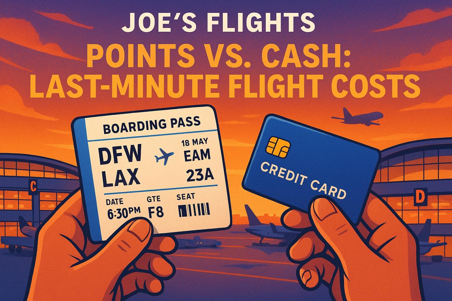 Points vs. Cash: Last-Minute Flight Costs — cover