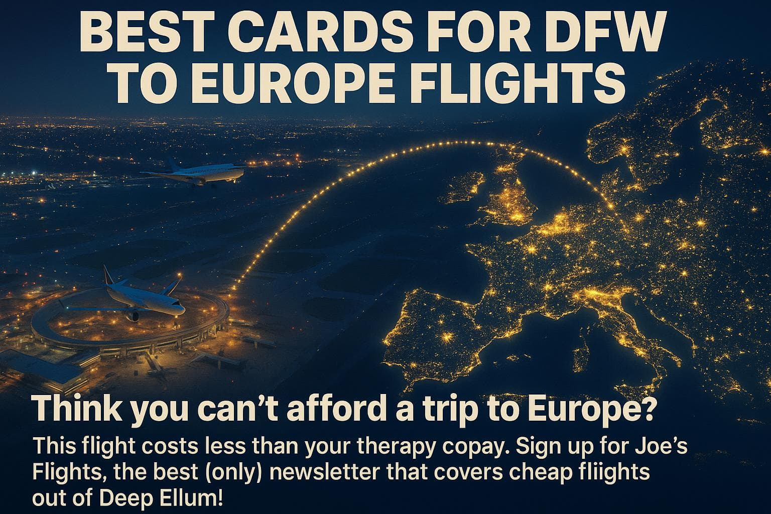 Best Cards for DFW to Europe Flights — cover