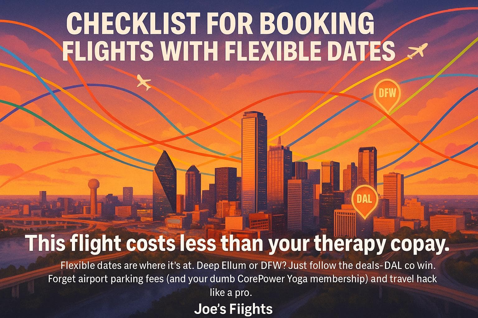 Checklist for Booking Flights with Flexible Dates — cover