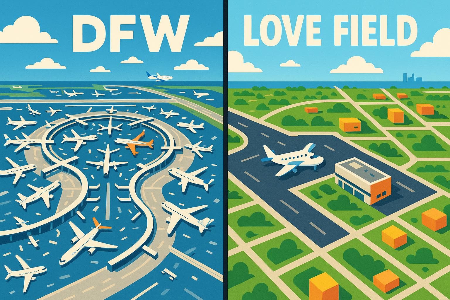 DFW vs. Love Field: Best Airport for Seasonal Travel — cover