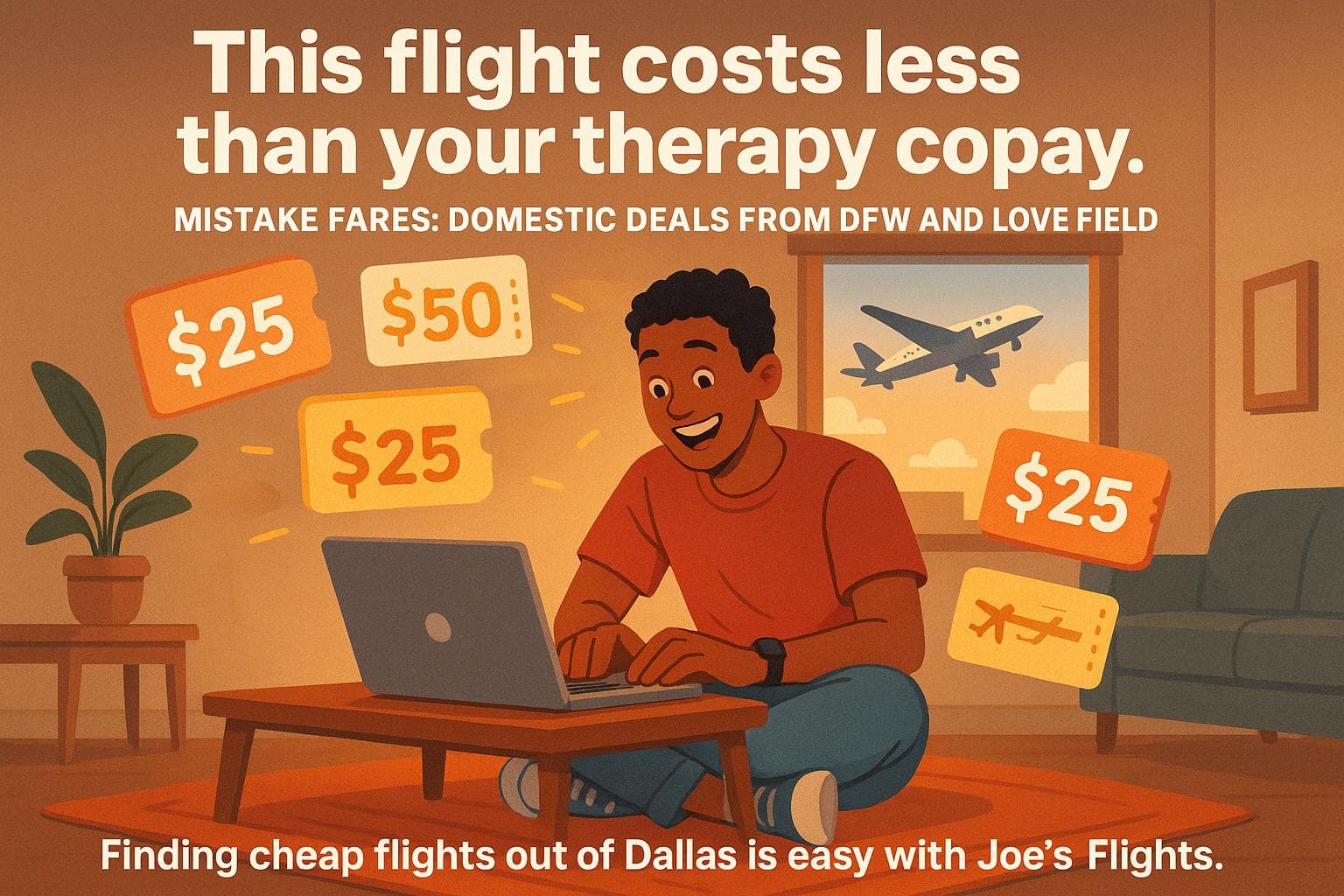 Mistake Fares: Domestic Deals from DFW and Love Field — cover