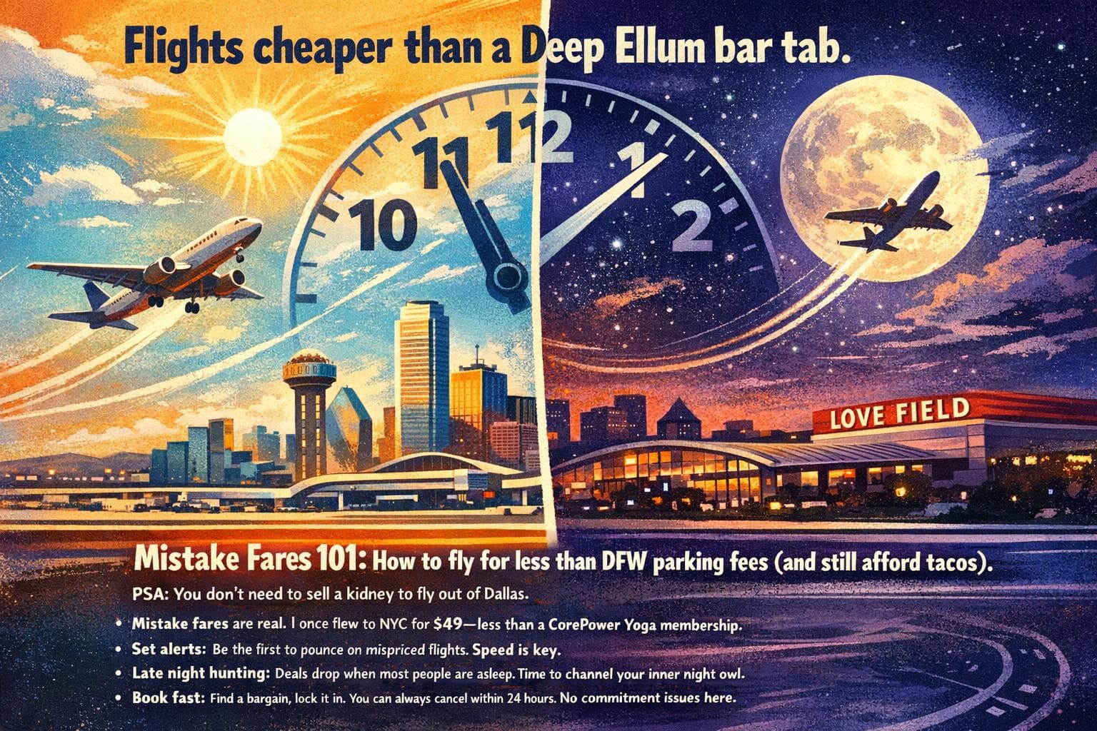 Mistake Fares: Timing Tips for Dallas Travelers — cover