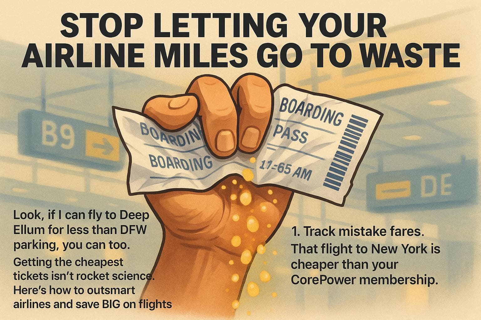 10 Mistakes to Avoid with Airline Miles — cover