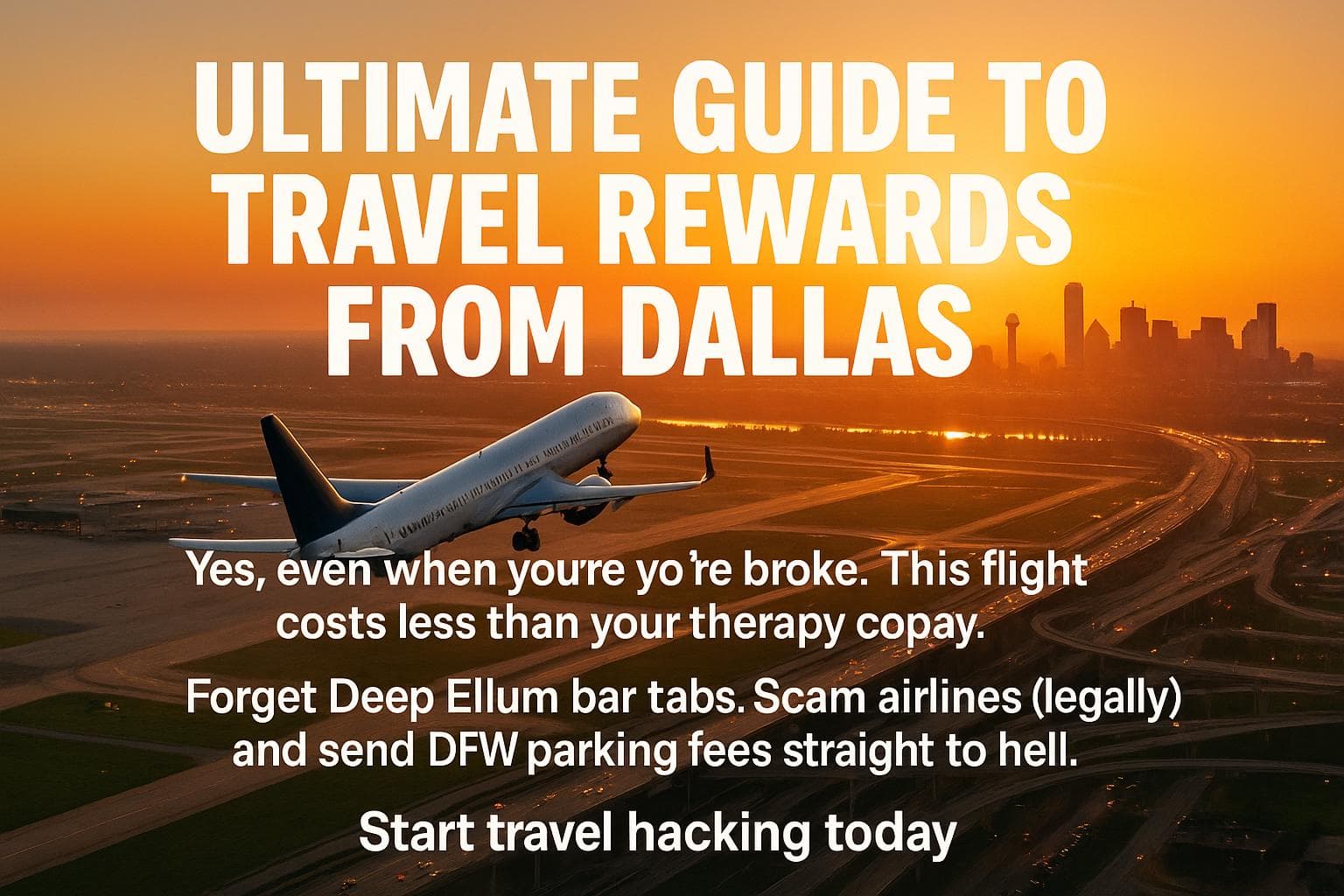 Ultimate Guide to Travel Rewards from Dallas — cover