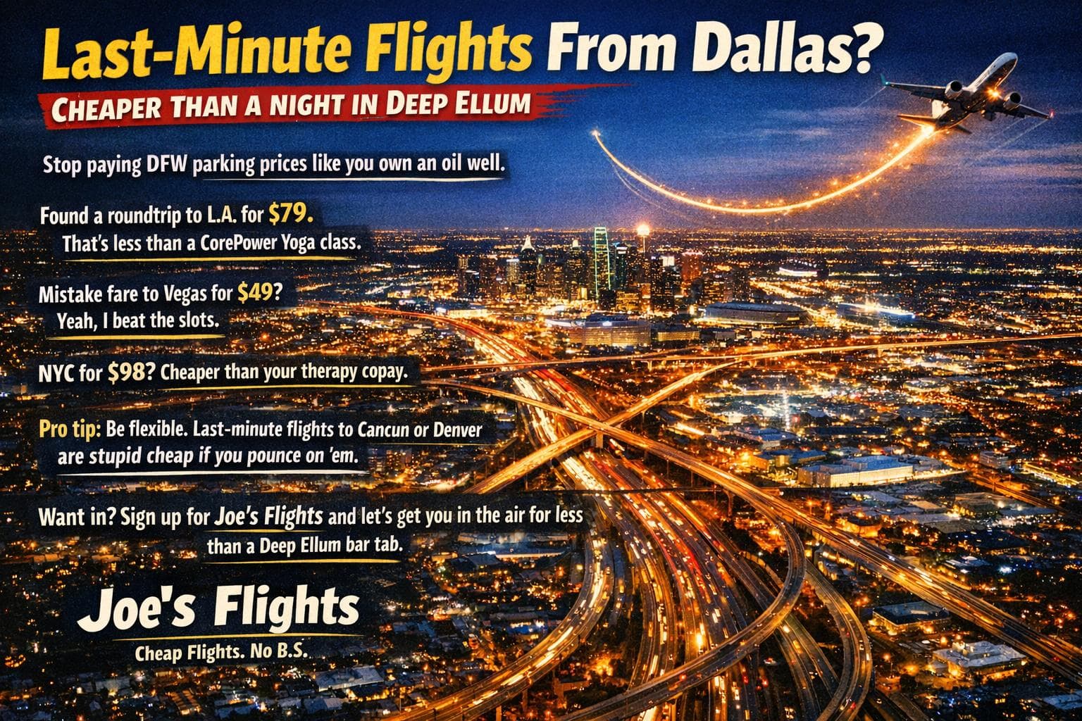 Ultimate Guide to Last-Minute Flights from Dallas — cover