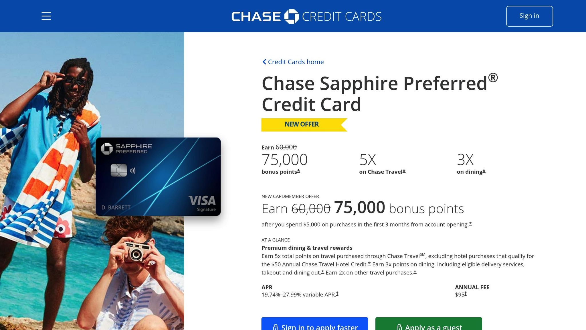 Chase Sapphire Preferred