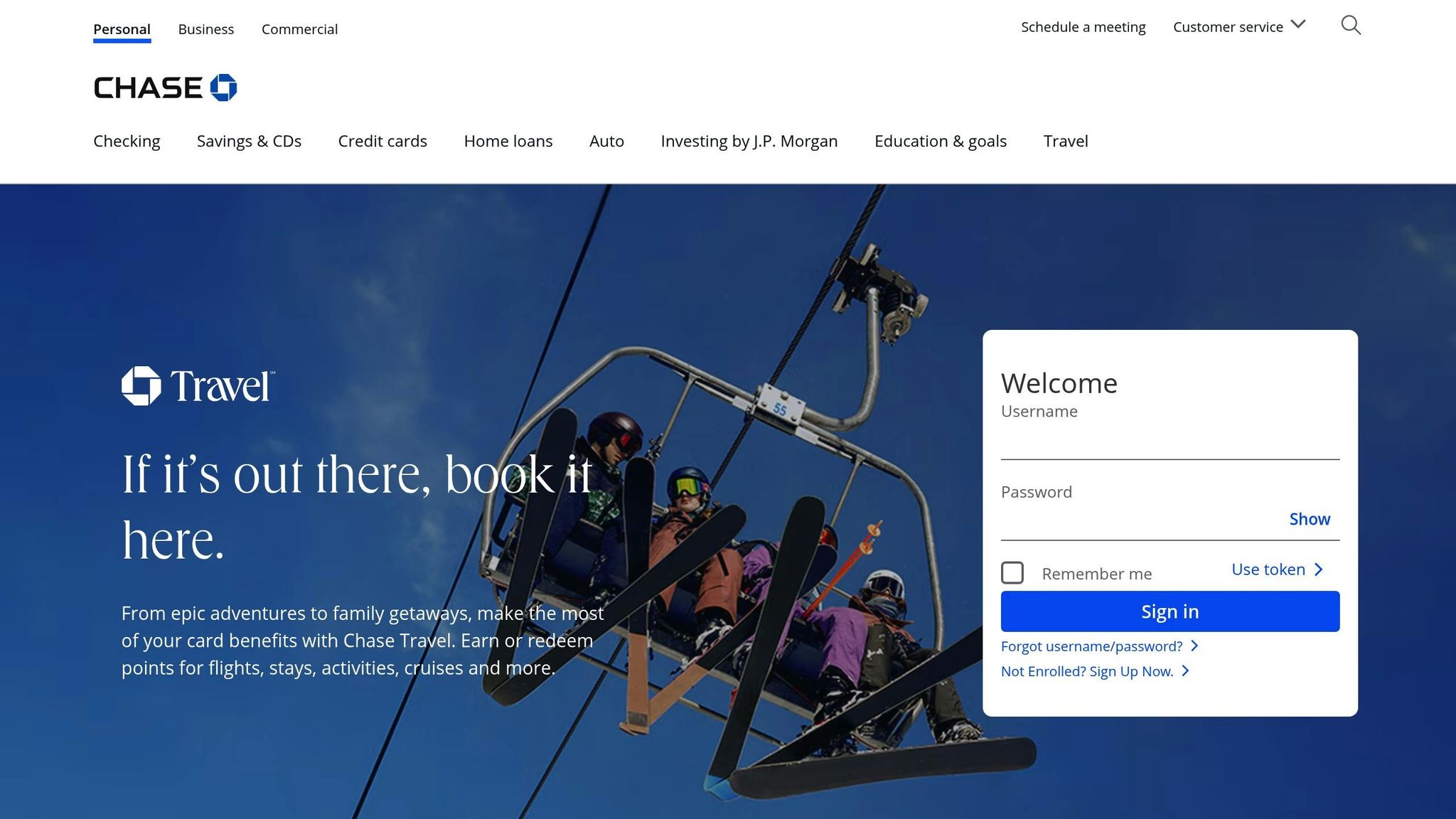 Chase Travel Portal